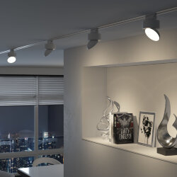 Трековый светильник для однофазного шинопровода Smooth белый матовый 10&amp;nbsp;Вт 4200 85515/01 (062875)