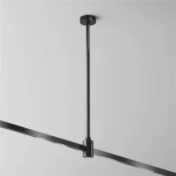 Крепление потолочное Medium 360мм с вводом питания Flarity черный (Черный)