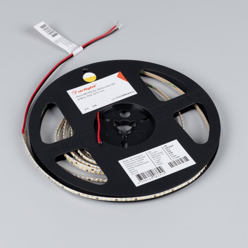 Светодиодная лента MICROLED-M240-4mm 24V Day4000 (8 W/m, IP20, 2216, 5m) (Arlight, 130 лм/Вт) - фото 2