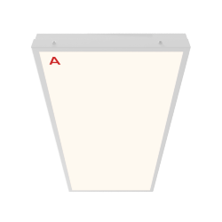 Светильник WOLTA PRO ЧИСТЫЙ ОФИС ПРЕМИУМ ДВО03-18-243-4К с БАП ЕМ1 Опал