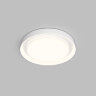DK6515-WH Накладной светильник, LED, 40W, IP 20, 3000K - 6500K, белый, металл, полимер.