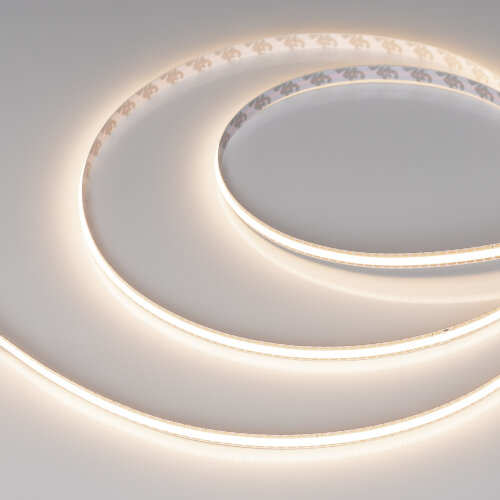 Светодиодная лента COB-X544-8mm 24V Warm3500 (11 W/m, IP20, 5m, FreeСut) (Arlight, Свободная резка) - фото 1