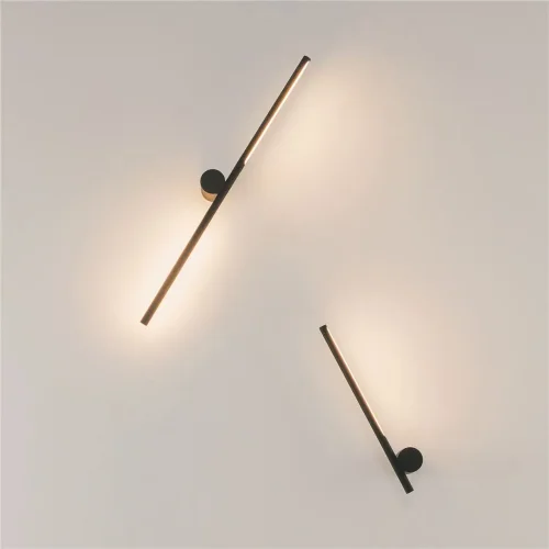 Настенный светильник (бра) Rotera 3000K 6Вт (Черный) - фото 14