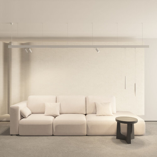 DK8012-WH Акцентный светильник SMART SPOT DOUBLE 2x9W DIM 3000K-6000K, белый. Фото 5