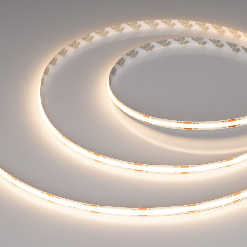 Светодиодная лента COB-X480-8mm 48V Warm3000 (10 W/m, IP20, 50m PRO REEL) (Arlight) - фото 1