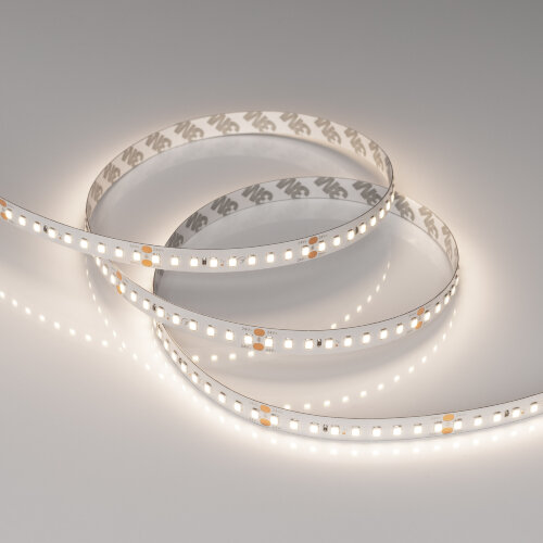 Светодиодная лента RT-А144-10mm 24V Day4000 (7.7 W/m, IP20, 2835, 5m) (Arlight, высок.эфф.200 лм/Вт) 036208 - фото 5