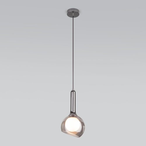 Подвесной светильник со стеклянным плафоном - Фото 2