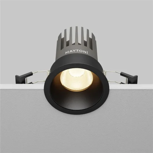 Встраиваемый светильник Dip Hight 3000K 15Вт 50° (Черный) - фото 6