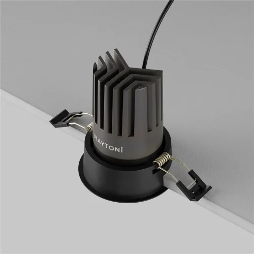 Встраиваемый светильник Dip Hight 3000K 15Вт 50° (Черный) - фото 8