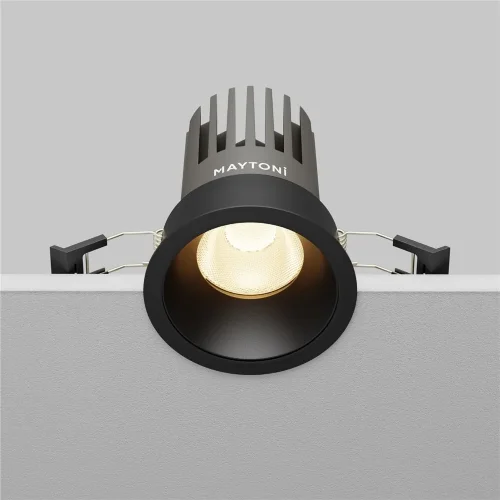 Встраиваемый светильник Dip Height 3000K 15Вт 50° (Черный) - фото 2