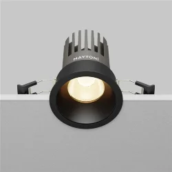 Встраиваемый светильник Dip Height 3000K 15Вт 50° (Черный)