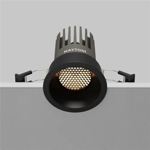 Встраиваемый светильник Dip Height 3000K 15Вт 50° (Черный) - фото 4