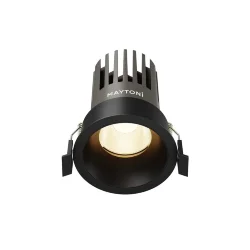 Встраиваемый светильник Омут / Dip 15 Вт 3000 К 50° (Черный) DL117-15W-3K-B