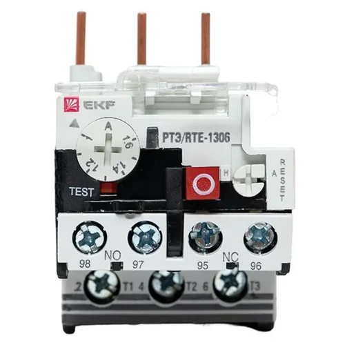 Реле тепл. РТЭ 1306 1-1.6А EKF rel-1306-1-1.6 - фото 3