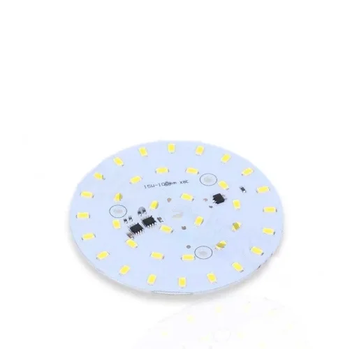 Светодиодная матрица 5730, 36 led, 220V, 15W, Ф100mm, D199, white - фото.