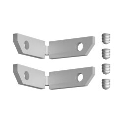 Соединитель L-образный угловой вертикальный для арт.135319-135328 (2 шт. в комплекте) «Novotech» 135329, серия: FLUM