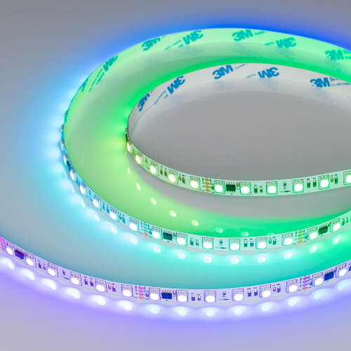 [FIXLAYOUT(rus)]Светодиодная лента DMX-В72-10mm 24V RGB-РХ6 (16 W/m, IP20, 5060, 5m) (Arlight) 037869 - фото
