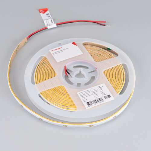 Светодиодная лента СОВ-S-Х480-8mm 24V Warm3000 (6 W/m, IP20, 5m) (Arlight, боковое свечение) 046903 - фото 2