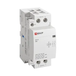 Контактор модульный КМ 63А 2NО (2 мод.) EKF km-2-63-20