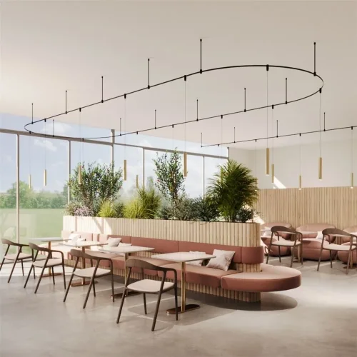 Трековый подвесной светильник Skim 3000К 5Вт 36° (Черный) - фото 2