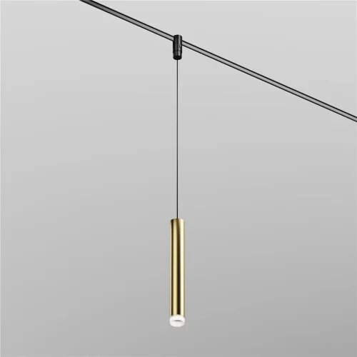 Трековый подвесной светильник Скольжение / Skim 3000К 5Вт 36° (Черный) TR210-1-5W3K-M-BBS - фото 5