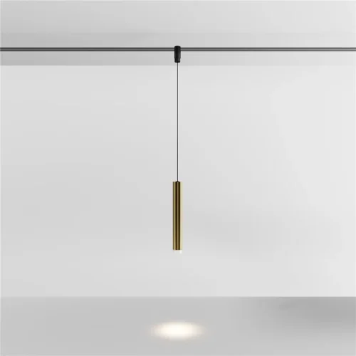 Трековый подвесной светильник Скольжение / Skim 3000К 5Вт 36° (Черный) TR210-1-5W3K-M-BBS - фото 6