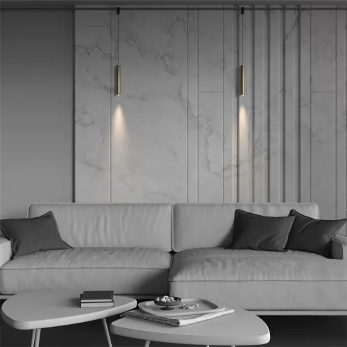 Трековый подвесной светильник Скольжение / Skim 3000К 5Вт 36° (Черный) TR210-1-5W3K-M-BBS - фото 7