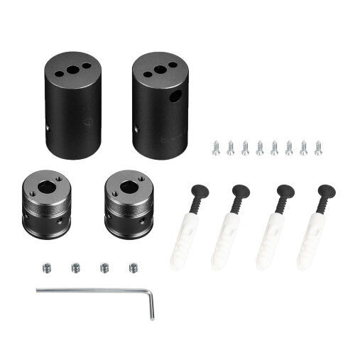 Крепление MOONLIGHT-VT-CEILING-DL-D18 Black (Arlight, Металл) - фото 1