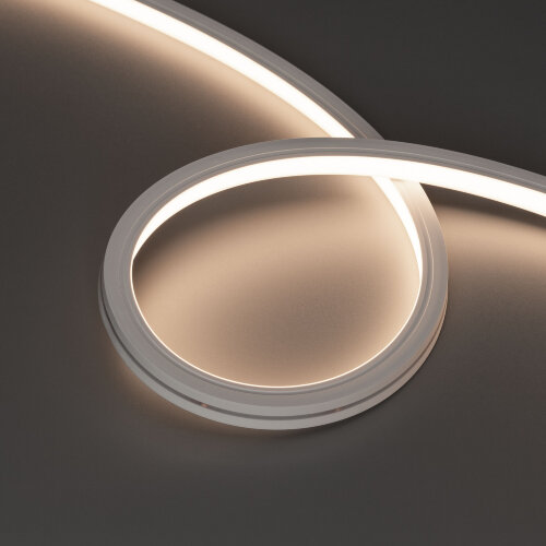 Светодиодная лента герметичная MOONLIGHT-TOP-M252-13x12mm 24V White-MIX (12 W/m, IP67, 2216, 5m, Wire x1) (Arlight, 12 Вт/м, IP67) 038605 - фото