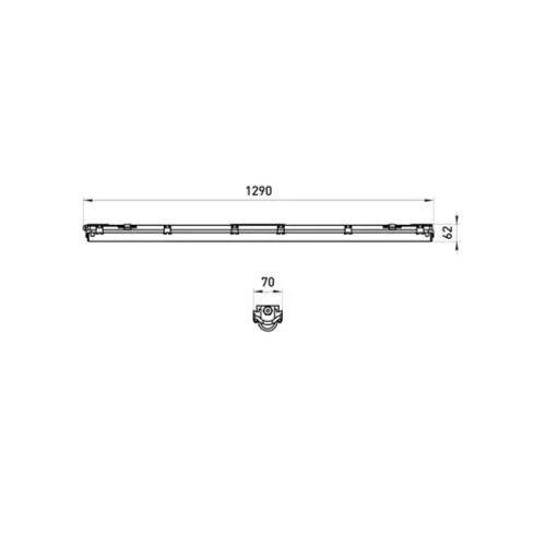Светильник под светодиодную лампу SPP-101-0-001-120 T8 G13 1200мм IP65 Эра Б0043655 - фото 3