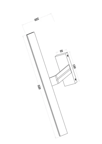 Подсветка Декарт / Decart 4000К 12Вт (Белый) MIR010WL-L12W4K - фото 5