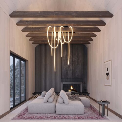 Светодиодная лента герметичная MOONLIGHT-TOP-A336-D18mm 24V Warm2300 360deg (14.4 W/m, IP65, 2835, 5m, wire x1) (Arlight, Вывод прямой, 3 года) - фото 4