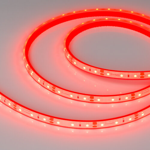 Светодиодная лента герметичная RTW-PFS-A60-11mm 12V Red (4.8 W/m, IP68, 2835, 5m) (Arlight) - фото 1