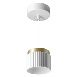 Светильник WOLTA WSL-GX53/P19WG под лампу GX53 Белый / Золотой MUSE