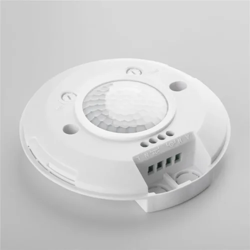 Инфракрасный датчик движения 6м 2000W 360° IP20 SNS-M-11 белый - фото 3
