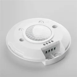 Инфракрасный датчик движения 6м 2000W 360° IP20 SNS-M-11 белый (041243)