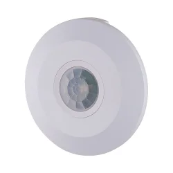 Инфракрасный датчик движения 6м 2000W 360° IP20 SNS-M-11 белый (041243)