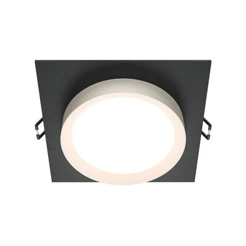 Встраиваемый светильник Hoop GX53 1x12Вт (Черный) - фото