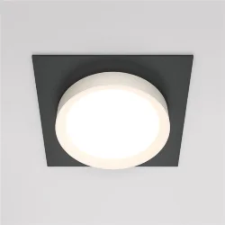 Встраиваемый светильник Hoop GX53 1x12Вт (Черный)