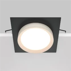 Встраиваемый светильник Hoop GX53 1x12Вт (Черный)