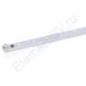 Светодиодная линейка 2835, 24 led, 220V, 10W, 520mm, D150, white - фото.