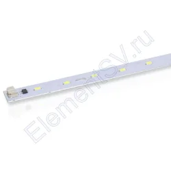 Светодиодная линейка 2835, 24 led, 220V, 10W, 520mm, D150, white