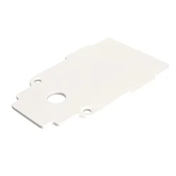 Заглушка торцевая 1шт S35 встраиваемый белый (Белый) TRA004EC-22W