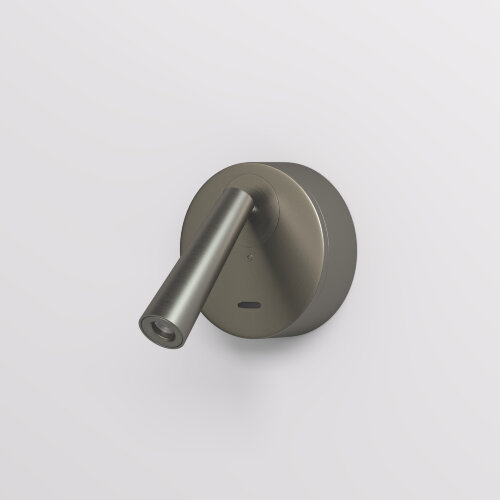 DK5072-DN Бра SHINE WALL со светодиодом, D104*H68, IP20, 3000К, 3W, RA?90, темный никель, алюминий. Фото 2