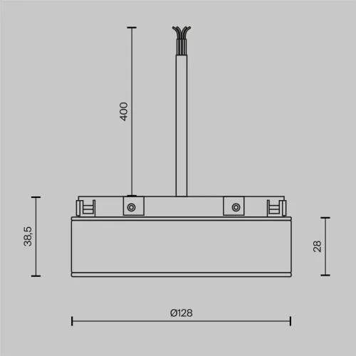 Источник напряжения встраиваемый Basity 48V, 200Вт, черный, Dali (Черный) TRA172DR-200W-DD-B - фото 5