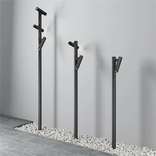 Садово-парковый светильник Torq 3000К 30Вт IP 65 (Черный) - фото 9