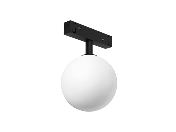 'Светильник-шар матовый, серия SY-LINK, Черный, 5Вт, IP20, Теплый белый (3000К), SY-LINK-SFM-BL-5-WW - фото