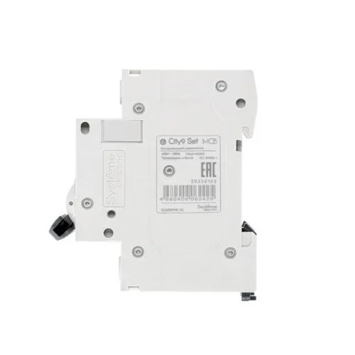 Выключатель автоматический модульный 3п C 20А 4.5кА City9 Set 400В SE C9F34320 - фото 3