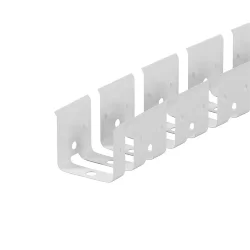 Гибкий профиль для гибкого неона 18x16 мм (алюминий, 1м) (Белый)