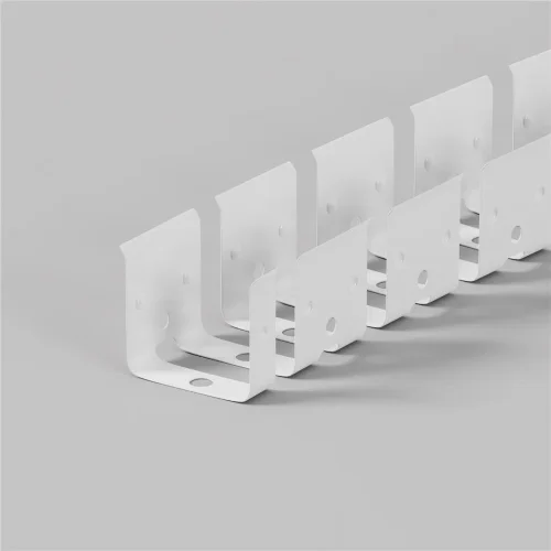 Гибкий профиль для гибкого неона 18x16 мм (алюминий, 1м) (Белый) - фото